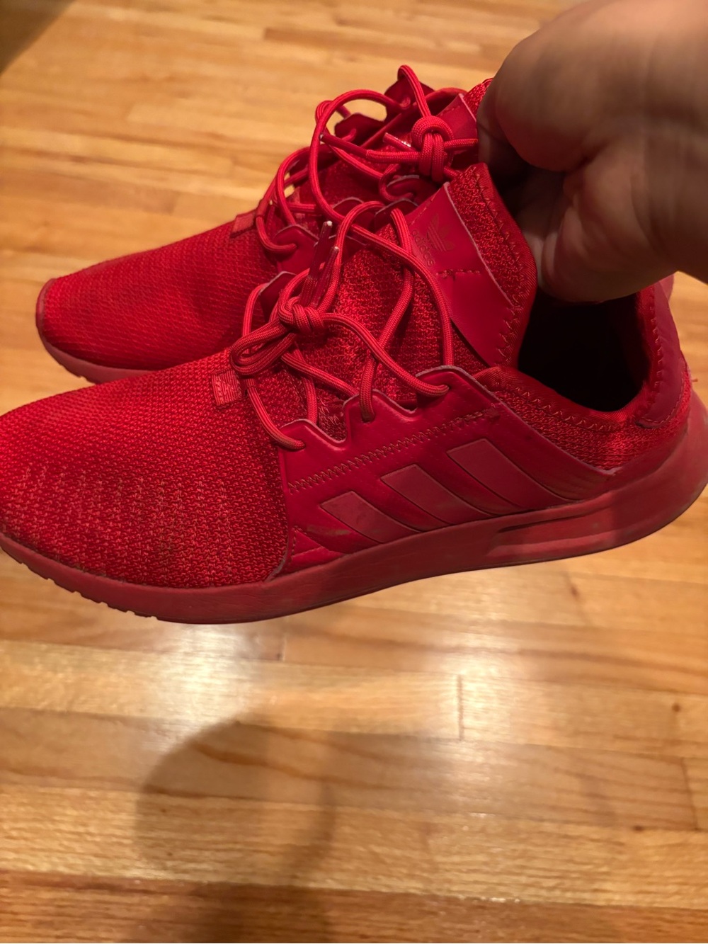 Adidas Men Red Sneakers